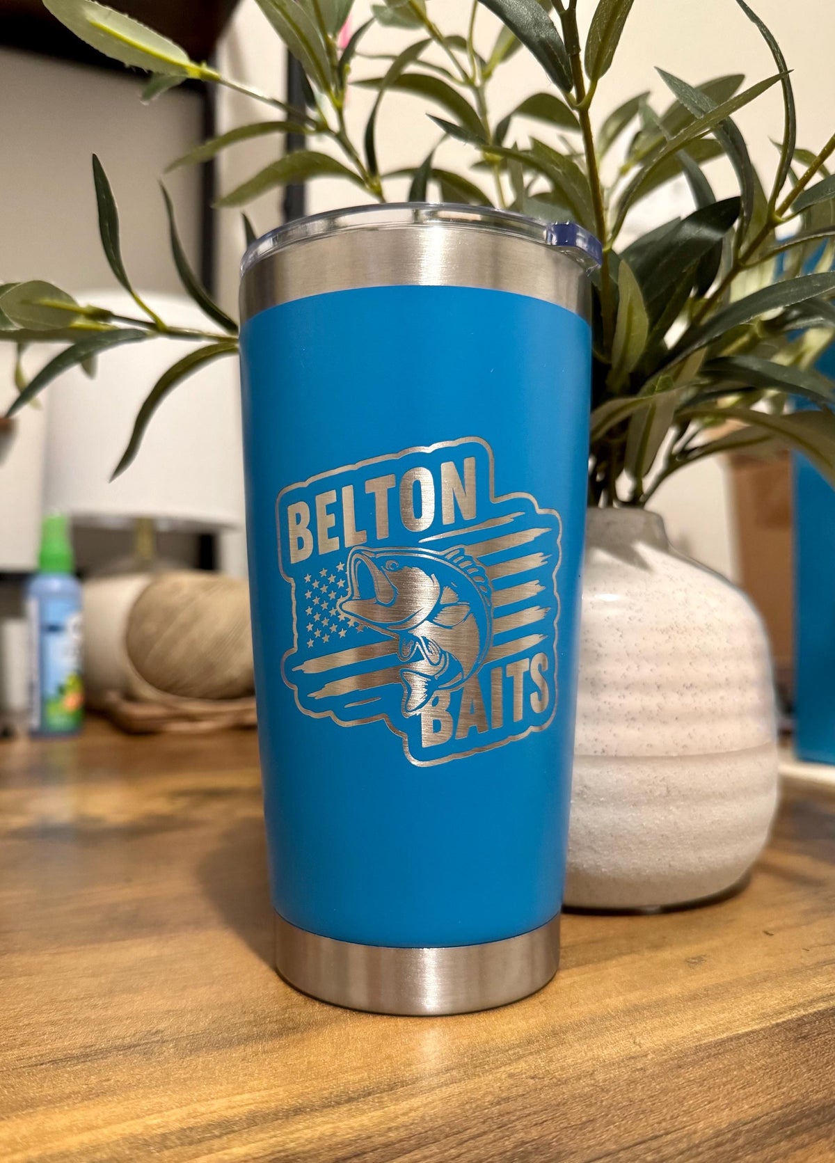 Personalized Tumbler 20oz | Engraved Name Cup | Custom Stainless Steel Travel Mug | Tumbler Gift