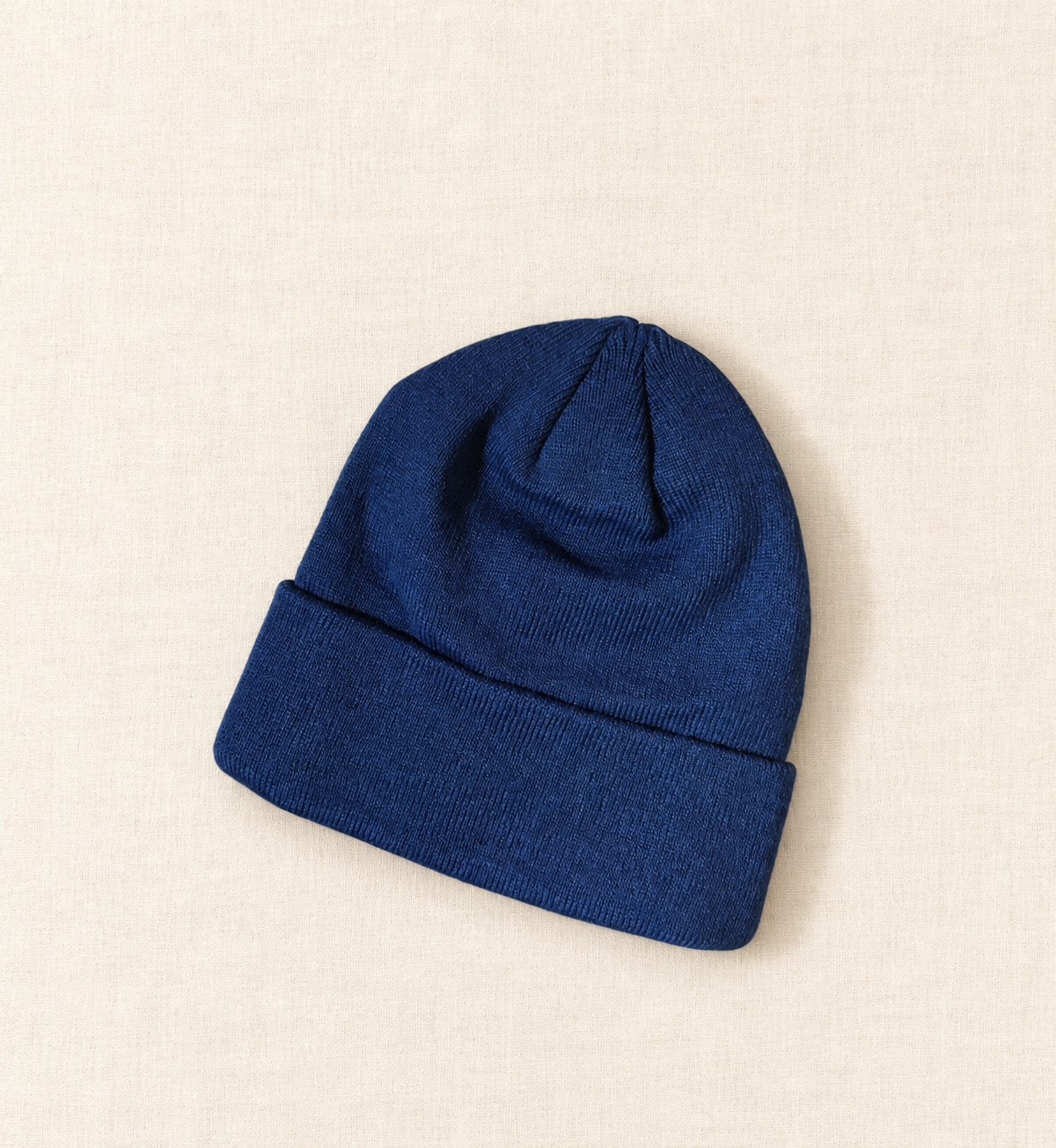 Personalized Leather Patch Beanie | Custom Name Winter Hat