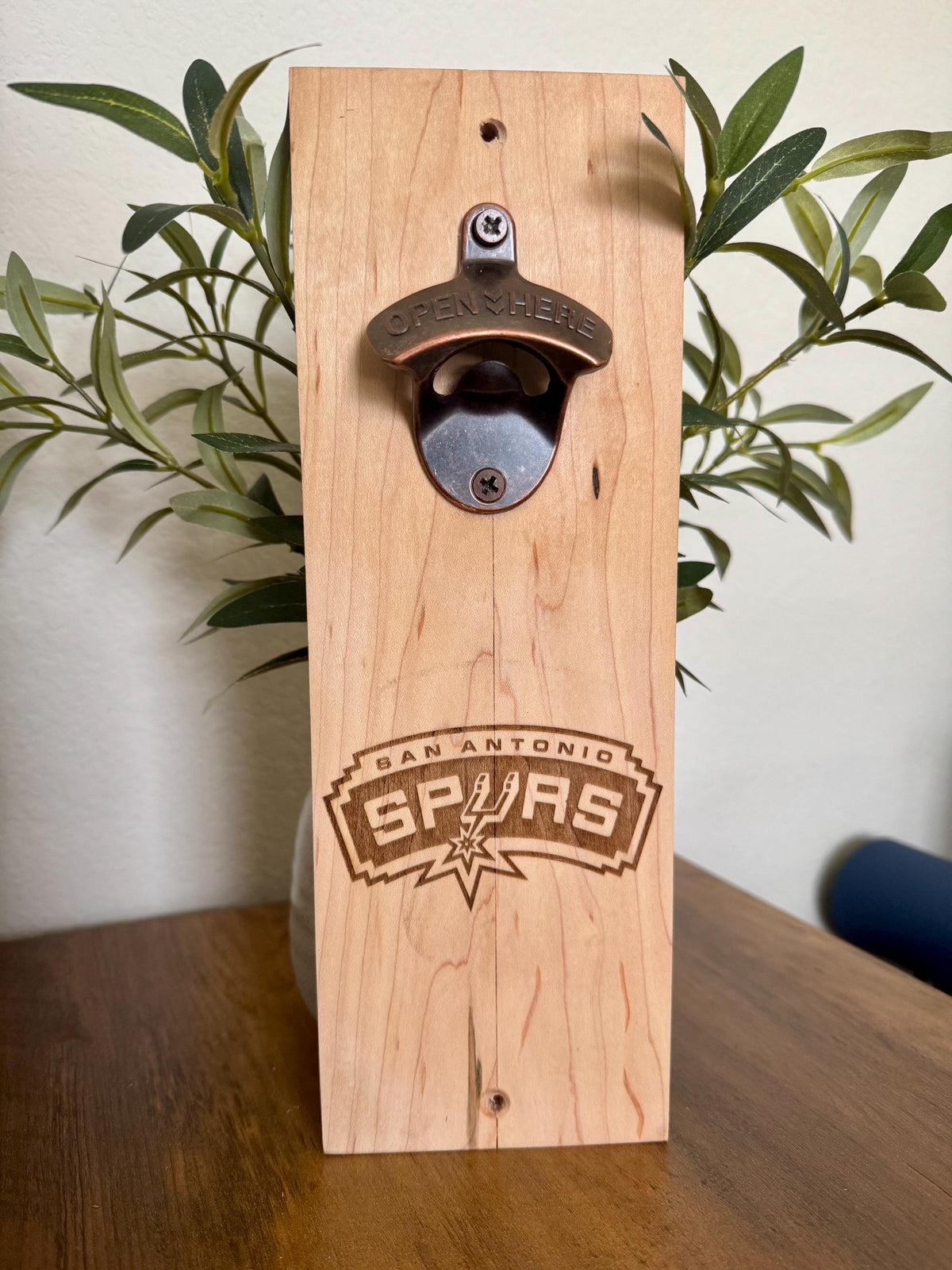 Custom Wall Mount Handmade Bottle Opener, Military Gift, Housewarming, Bar Accessories, wedding